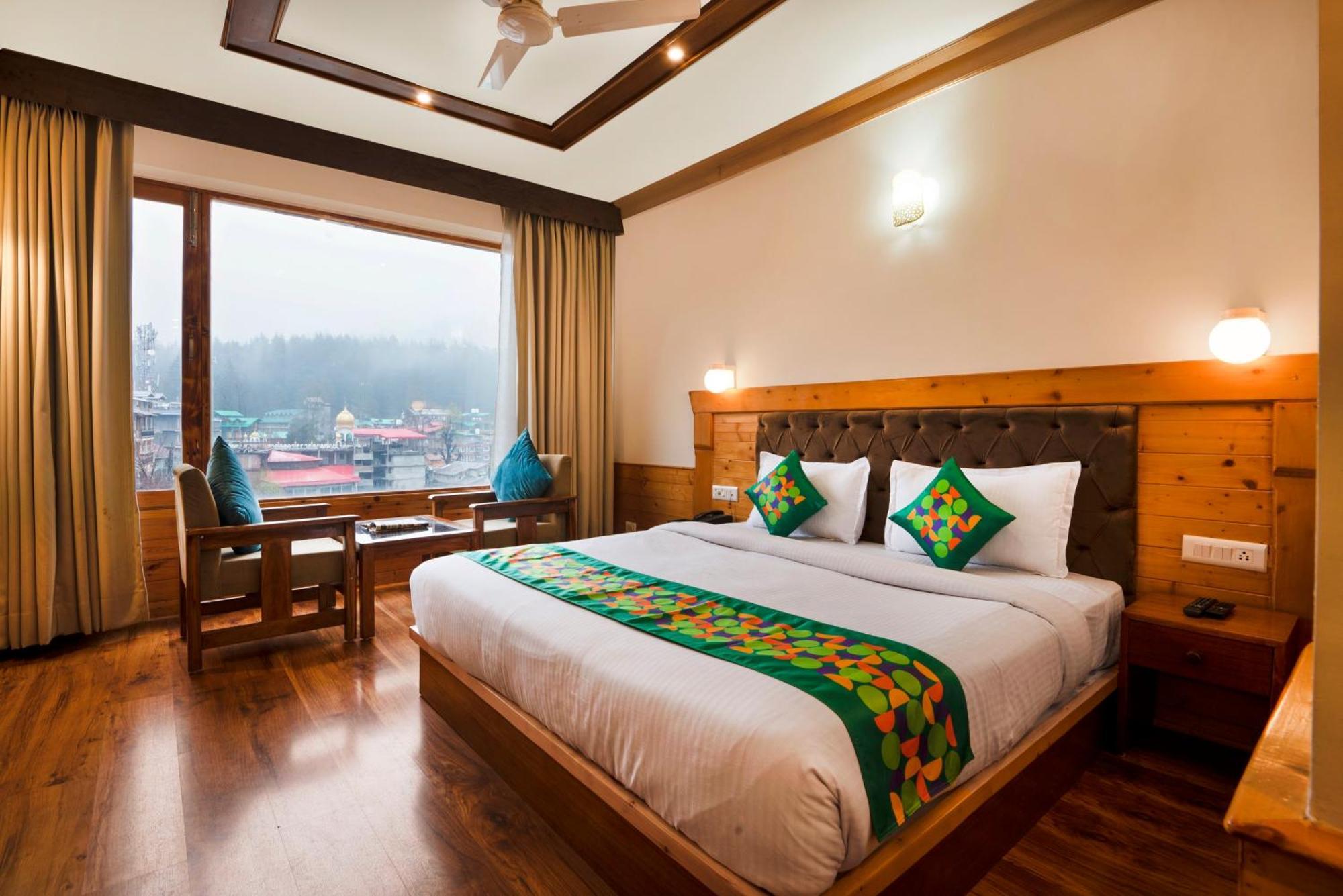 Hotel Treebo Premium Sattva With Mountain View Manāli Exterior foto